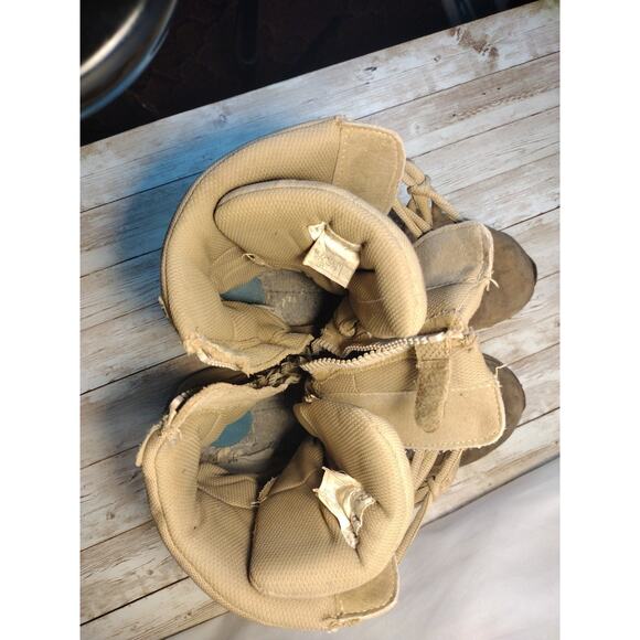 Reebok 8" Rapid Response Desert Tan Boots Zip-Side Composite Toe RB8894 10M - Picture 16 of 16